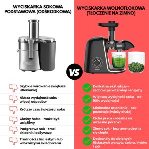 Wyciskarka wolnoobrotowa Klausberg KB-7867 9
