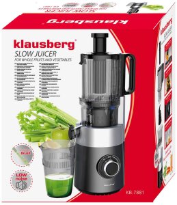 Wyciskarka wolnoobrotowa Klausberg KB-7881 14