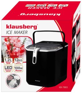 Kostkarka do lodu Klausberg AUTOMATYCZNA KOSTKARKA DO LODU 1,2L 100W KLAUSBERG KB-7883 18