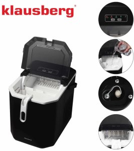 Kostkarka do lodu Klausberg AUTOMATYCZNA KOSTKARKA DO LODU 1,2L 100W KLAUSBERG KB-7883 9