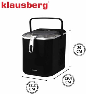 Kostkarka do lodu Klausberg AUTOMATYCZNA KOSTKARKA DO LODU 1,2L 100W KLAUSBERG KB-7883 10