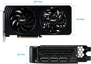 Karta graficzna Palit GeForce RTX 5060 Dual 8GB GDDR7 DLSS4 (NE75060019P1-GB2063D) 12