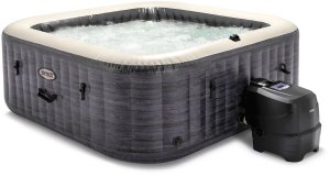 SPA ogrodowe Intex Dmuchane SPA z hydromasażem 4 osobowe INTEX 28450 + Generator chloru 5
