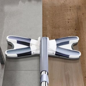 Mop Maxxx Płaski obrotowy X-Mop z wyciskaczem + wiadro + nakładka - kompletny zestaw 4