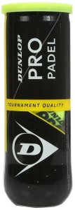 Dunlop BALLS PADEL PRO PADEL FIP APPROVED 3PCS 3