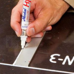 Markal PAINT MARKER MARKAL PROLINE HPBLACK 3MM 2