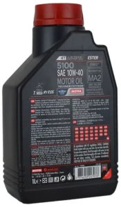 Motul ENGINE OIL MOTO MOTUL 4T 5100 10W40 1L 3