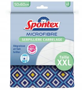 Spontex CLOTH MICROFIBER FLOOR MOSAIK 50X60CM 3