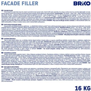 Briko COATING BRIKO FACADE 16KG 2