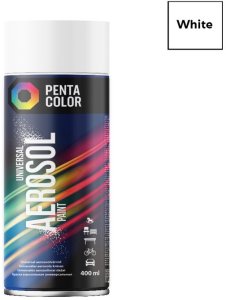 Pentacolor PAINT AER PENTA WHITE GLOSS 400ML R-9010 2