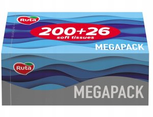 Ruta TISSUES RUTA WHITE FAMILY PACK BRICK 2SL 3