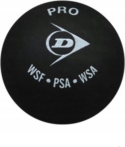 Dunlop SQUASH BALL DUNLOP PRO 2 YELLOW DOTS 2
