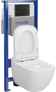 Zestaw podtynkowy Cersanit WC SET S701-772 WITH FRAM +BL MAT BUTTON 2