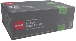 HARVIA SAUNA STONES VULCANITE 10-15CM 20KG 3