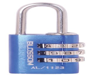 Blossom BADLOCK HANG CODE ALUM AL11 20X3BLUE 2