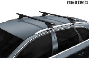 Menabo FLUSH/RAISED RAILS ROOFBAR TIGER BLK 2
