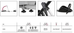 Menabo CAR BIKE HOLDER JUZA 10
