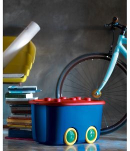 KIS STORAGE BOX KIS FUNNY BOX BLUE-RED 3