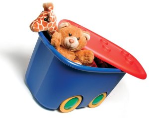 KIS STORAGE BOX KIS FUNNY BOX BLUE-RED 4