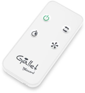 Wentylator Gallet Gallet Column fan | GALVEN82T | Tower Fan | White | Diameter 23 cm | Number of speeds 3 | Oscillation | 45 W | Remote control 5