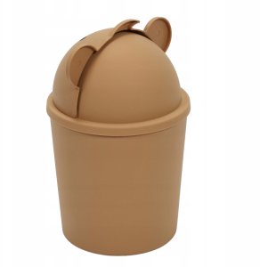 ProWorld Mały kosz na śmieci w kształcie misia do pokoju dziecięcego, 1,5 l 5