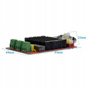 Dedra TDA7498 D klasės garso stiprintuvas - 2x100W 3