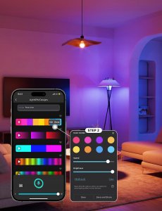 TECKIN Lepro B1 AI Smart Bulb E27 - inteligentne żarówki E27 (4szt) 5