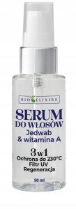 Bioelixire BIOELIXIRE_Jedwab z Witaminą A olejek do włosów 50ml 2