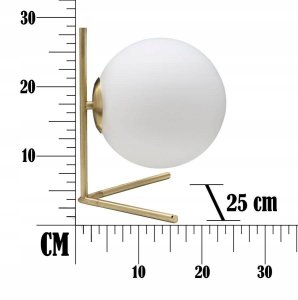 Lampa stołowa Eurofirany Lampa stołowa GLAMY, Ø 25 cm 6