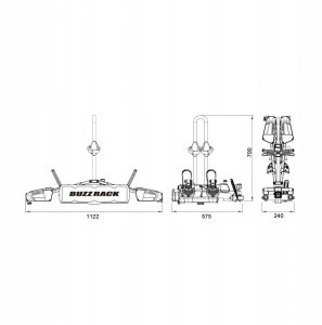 Buzz Rack Buzzrack Eazzy-2 cykelholder til 2 cykler 5