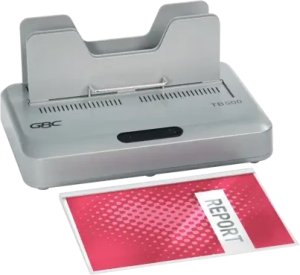 GBC GBC TB500 Heavy Duty Thermal Binding Machine Capacity 500 A4 Sheets, Electric, 500 sheets, Silver 5