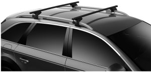 Thule Squarebar Evo Zestaw uchwytów do relingu 150cm 2