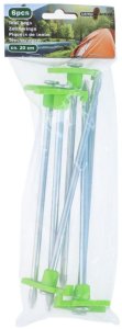 CAMP ACTIVE ŚLEDZIE DO NAMIOTU 19CM KPL. 6SZT METAL PLASTIK CAMP ACTIVE 2
