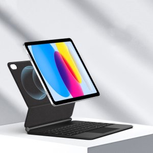 4kom.pl Etui Tech-Protect SmartCase Magnetic + Keyboard Apple iPad 10.9" 2022 / 11" 2025 Black 5
