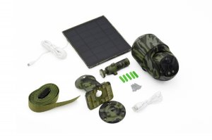 Kamera IP Technaxx Technaxx 4G PT Dome TX-290 with solar panel, IP security camera, Outdoor, Wired, Wall, Black, Green, Dome 5