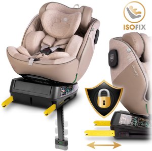 Fotelik samochodowy Nukido Fotelik samochodowy Aero Line beżowy 0-36 kg ISOFIX 12