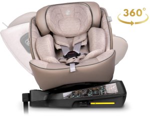 Fotelik samochodowy Nukido Fotelik samochodowy Aero Line beżowy 0-36 kg ISOFIX 8