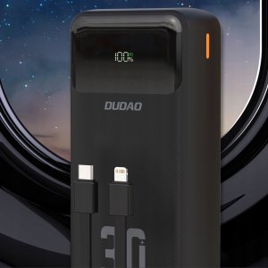 Powerbank Dudao K15Max 30000mAh Czarny 12