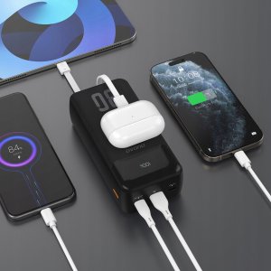 Powerbank Dudao K15Max 30000mAh Czarny 7