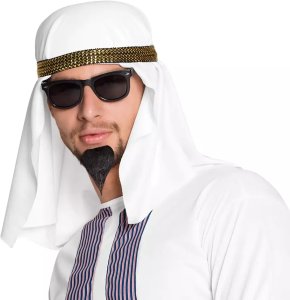 Boland Traciks Fancy dress hat, Adult, Male, Polyester, Polyethylene, White, 210 mm 2