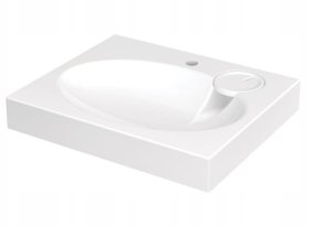 Umywalka Ideal Standard WASHBASIN CLARO+SIPHON+HANGERS 60X60CM 4