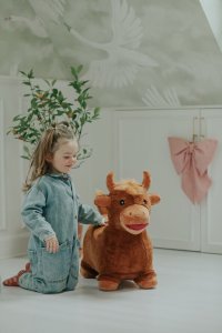 Krea KREA Hop And Bounce Plush Jersey Cow 3
