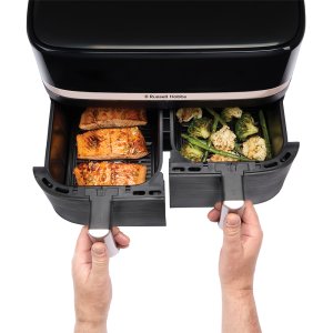 Frytkownica beztłuszczowa Russell Hobbs Airfryer 27680-56/RH Satisfry Dual Basket Air Fry 8