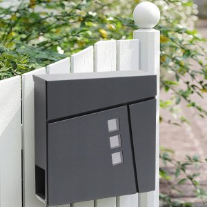 YokaHome M44B SKRZYNKA POCZTOWA NA LISTY GAZETY MODERN ANTR 2