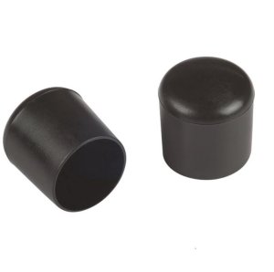 BCS TIP CHAIR LEG 3566525 D25 BLACK 4PCS 2