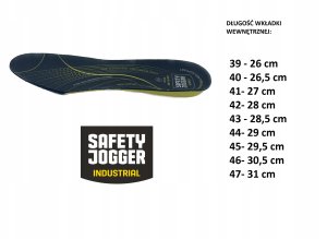 Sortmund SAFETY SHOES S1P ECOFITZS1P* 42D 12