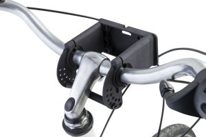 TRIXIE Universal bracket for Front Bicycle Basket, Bar mount, Black 5