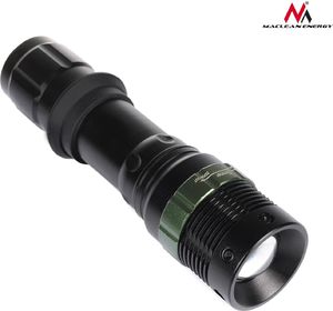 Maclean Latarka rowerowa Cree 200 lumen LED Maclean Energy + ładowarka zestaw MCE175 28