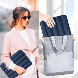 TECH-PROTECT FLUFFY LAPTOP 15-16 NAVY BLUE 12