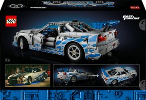 LEGO Technic Samochód Nissan Skyline GT-R (R34) z filmu Fast & Furious (42210) 9